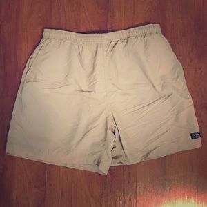 L.L.BEAN | khaki men’s swim trunks